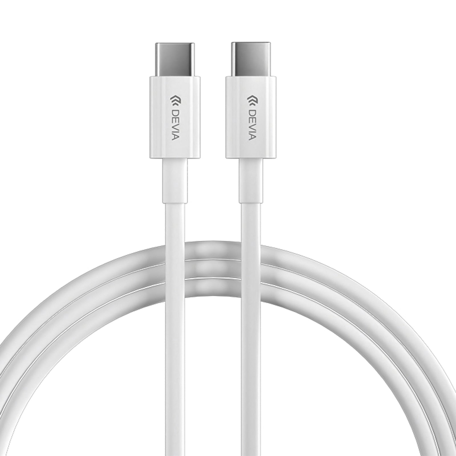 DEVIA Smart Series 2m Type-C to Type-C PD 60W Fast Charging Data Cable 480Mbps DEVIA Smart Series 2m Type-C to Type-C PD 60W Fast Charging Data Cable 480Mbps